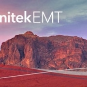 Image of Arizona Mountains and Cactus with Unitek EMT Logo