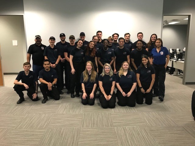 Graduating class at Unitek EMT